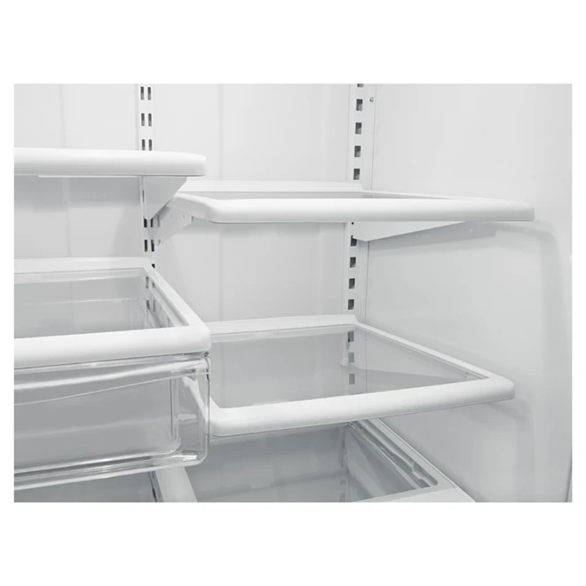 Whirlpool Bottom-Freezer Refrigerator - LED Lighting - 30-in - 19-cu ft - White 5 Whirlpool Bottom-Freezer Refrigerator - LED Lighting - 30-in - 19-cu ft - White - Image 3
