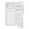 Whirlpool Top-Freezer Refrigerator - 30-in - 2 Humidity-Controlled Crispers - 18.2-cu ft - White 5 Whirlpool Top-Freezer Refrigerator - 30-in - 2 Humidity-Controlled Crispers - 18.2-cu ft - White -WHIRLPOOL shop 30005052b L