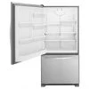 Whirlpool Bottom-Freezer Refrigerator - 30-in - 19-cu ft - Stainless Steel -WHIRLPOOL shop 30005076b L