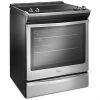 Whirlpool Slide-in Convection Electric Range - Self-Cleaning Option - 6.4-cu ft - 30-in - Stainless Steel -WHIRLPOOL shop 30005189b L