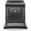 Whirlpool Slide-in Convection Electric Range - Self-Cleaning Option - 6.4-cu ft - 30-in - Stainless Steel -WHIRLPOOL shop 30005189c L