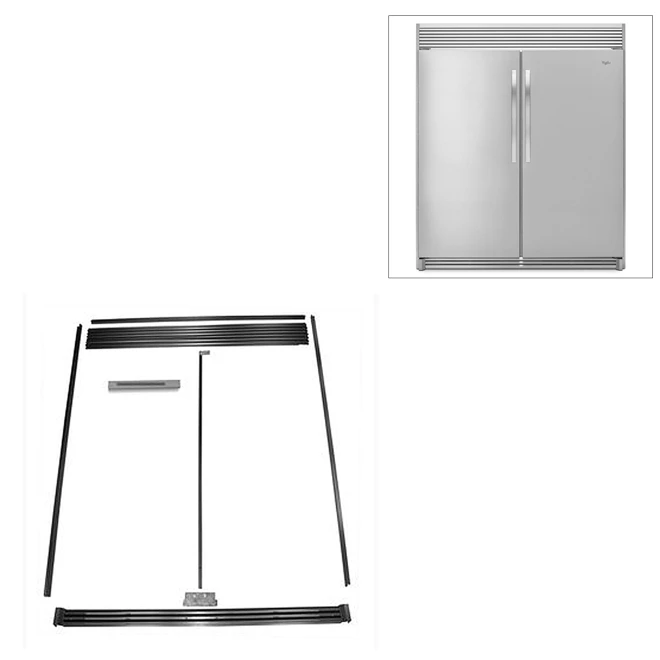 Refrigerator and Freezer Trim Kit 3 Refrigerator and Freezer Trim Kit