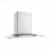 Whirlpool Wall Mounted Range Hood - Stainless Steel - LED Lighting - 30-in -WHIRLPOOL shop 30005323b L