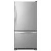 Whirlpool Bottom-Freezer Refrigerator - ENERGY STAR-certified - 33-in - 22-cu ft - Stainless Steel -WHIRLPOOL shop 30005467 L