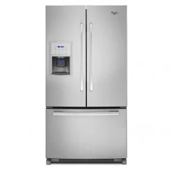 Whirlpool French Door Refrigerator - 36-in - Stainless Steel