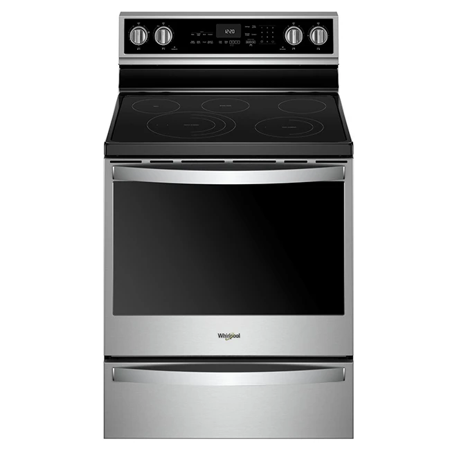 Whirlpool Electric Smart Range - Scan-to-Cook Function - 6.4-cu ft - Stainless Steel 3 Whirlpool Electric Smart Range - Scan-to-Cook Function - 6.4-cu ft - Stainless Steel