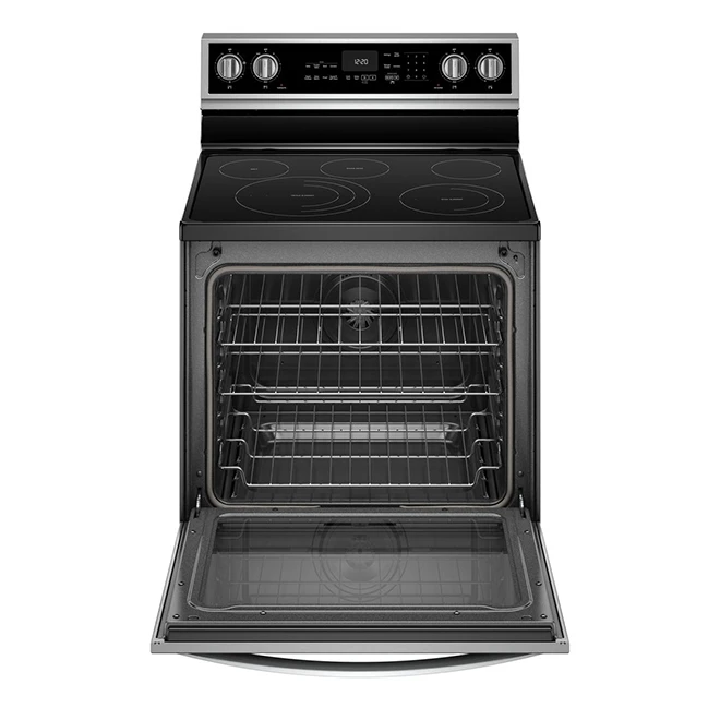 Whirlpool Electric Smart Range - Scan-to-Cook Function - 6.4-cu ft - Stainless Steel 5 Whirlpool Electric Smart Range - Scan-to-Cook Function - 6.4-cu ft - Stainless Steel - Image 3