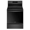 Electric Range with Fan Convection - 6.4 cu. ft. - Black -WHIRLPOOL shop 30005510 L