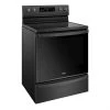 Electric Range with Fan Convection - 6.4 cu. ft. - Black -WHIRLPOOL shop 30005510c L