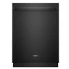 Whirlpool Built-In Dishwasher with Fan Dry - 24-in - Black -WHIRLPOOL shop 30005518 L