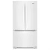 Whirlpool 25.2-cu ft French Door Refrigerator - Ice Maker - Interior Water Dispenser - Stainless Steel -WHIRLPOOL shop 30005562 L