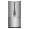 Whirlpool French Door Refrigerator - 30-in - 20-cu ft - Stainless Steel -WHIRLPOOL shop 30005664 L