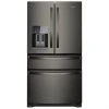 Whirlpool 24.5-cu ft French Door Refrigerator, Water Dispenser and Ice Maker - Black Stainless Steel -WHIRLPOOL shop 30005669 L