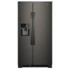 Whirlpool Side-by-Side Refrigerator with EveryDrop Water Filtration System - 33-in - 21-cu ft - Black Stainless Steel 2 Whirlpool Side-by-Side Refrigerator with EveryDrop Water Filtration System - 33-in - 21-cu ft - Black Stainless Steel -WHIRLPOOL shop 30005722 L