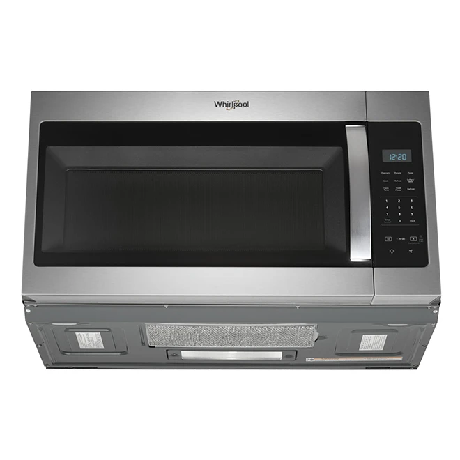Whirlpool Over-the-Range Microwave - 900 W - 1.7-cu ft - Stainless Steel 6 Whirlpool Over-the-Range Microwave - 900 W - 1.7-cu ft - Stainless Steel - Image 4