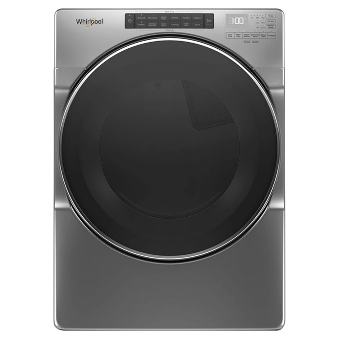 Electric Dryer with Steam Cycles - 7.4 cu. ft. - Chrome Shadow Electric Dryer with Steam Cycles - 7.4 cu. ft. - Chrome Shadow -WHIRLPOOL shop 30005825 L