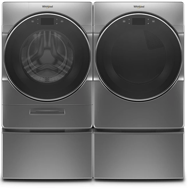 Electric Dryer with Steam - 7.4 cu. ft. - Chrome Shadow Electric Dryer with Steam - 7.4 cu. ft. - Chrome Shadow -WHIRLPOOL shop 30005852c L