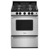Whirlpool(R) Freestanding Gas Range - 24" - 3 cu. ft. - SS