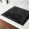 Whirlpool Compact Ceramic Glass Cooktop - 24-in - Black -WHIRLPOOL shop 30006066c L