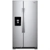 Whirlpool Side-By-Side Refrigerator - 21.4-cu ft - EveryDrop Filtration System - 33-in - Stainless Steel -WHIRLPOOL shop 30006086 L