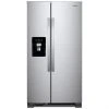 Whirlpool Side-By-Side Refrigerator - 25-cu ft - Energy Star Certified - 36-in - Stainless Steel 2 Whirlpool Side-By-Side Refrigerator - 25-cu ft - Energy Star Certified - 36-in - Stainless Steel -WHIRLPOOL shop 30006089 L