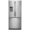 Whirlpool French Door Refrigerator - 30-in - 19.7-cu ft - Stainless Steel 1 Whirlpool French Door Refrigerator - 30-in - 19.7-cu ft - Stainless Steel -WHIRLPOOL shop 30006104 L