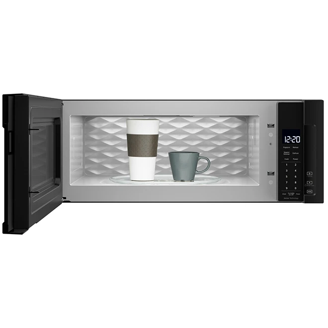 Whirlpool(R) Over-the-Range Microwave Oven - 1.1 cu. ft - Black 5 Whirlpool(R) Over-the-Range Microwave Oven - 1.1 cu. ft - Black - Image 3