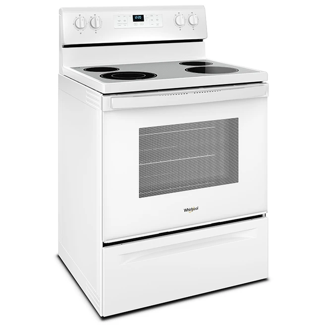 30" Whirlpool Electric Convection Range - 5.3 cu. ft. - White 4 30" Whirlpool Electric Convection Range - 5.3 cu. ft. - White - Image 2