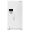 Whirlpool Side-by-Side Refrigerator with Icemaker - 36-in - 21-cu ft - White -WHIRLPOOL shop 30006177 L