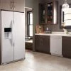 Whirlpool Side-by-Side Refrigerator with Icemaker - 36-in - 21-cu ft - White -WHIRLPOOL shop 30006177c L