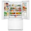 Whirlpool Energy Star Certified 22.1-cu ft French Door Refrigerator with Accu-Chill - White -WHIRLPOOL shop 30006206b L
