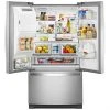 36-in Whirlpool French Door Refrigerator - 27-cu ft - Stainless Steel -WHIRLPOOL shop 30006221b L