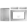 Whirlpool(TM) Microwave Trim Kit - 27" - Stainless Steel -WHIRLPOOL shop 30006289 L