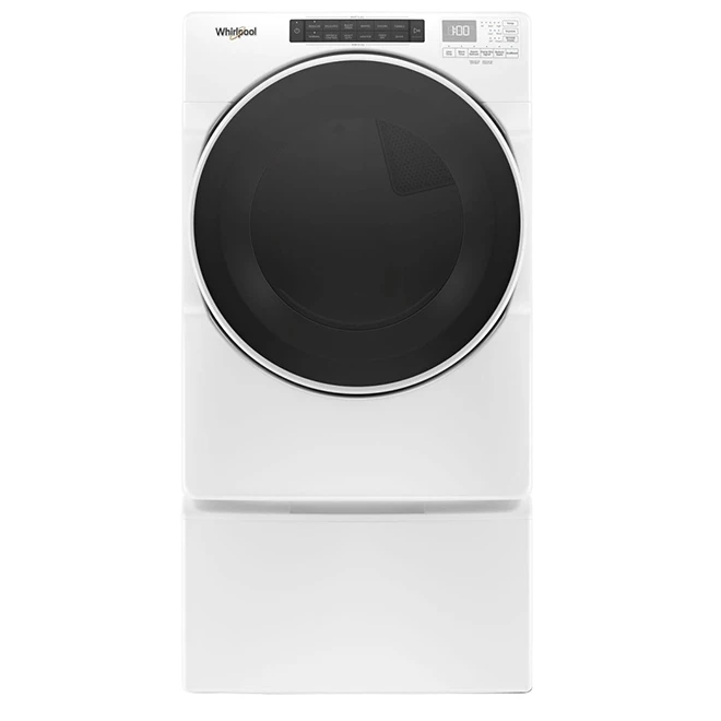 Whirlpool(TM) Gas Steam Dryer - 27" - 7.4 cu. ft. - White 5 Whirlpool(TM) Gas Steam Dryer - 27" - 7.4 cu. ft. - White - Image 3
