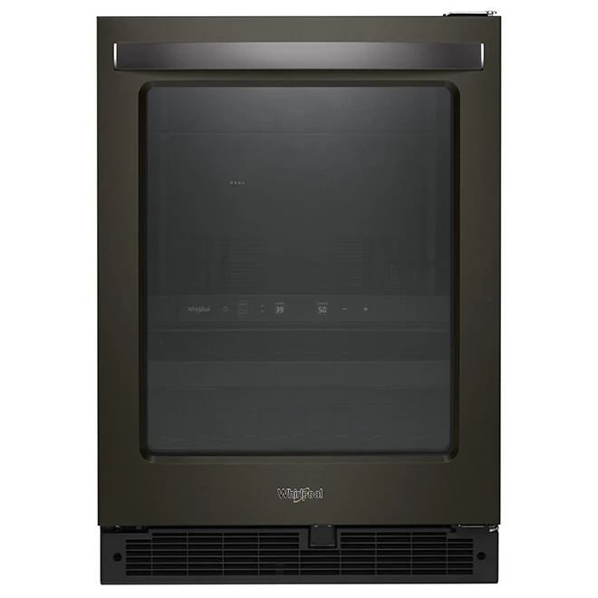 Whirlpool(MC) Beverage Center - 24" - Black Stainless Steel Whirlpool(MC) Beverage Center - 24" - Black Stainless Steel -WHIRLPOOL shop 30006375 L