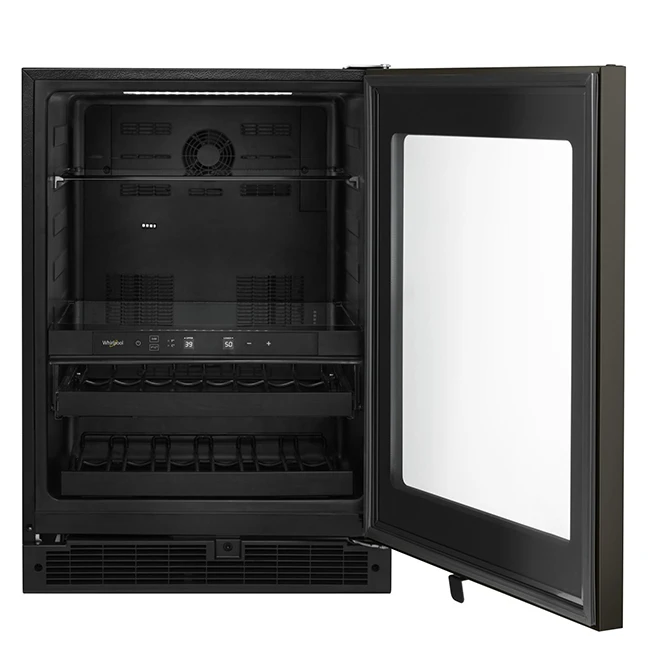 Whirlpool(MC) Beverage Center - 24" - Black Stainless Steel Whirlpool(MC) Beverage Center - 24" - Black Stainless Steel -WHIRLPOOL shop 30006375b L