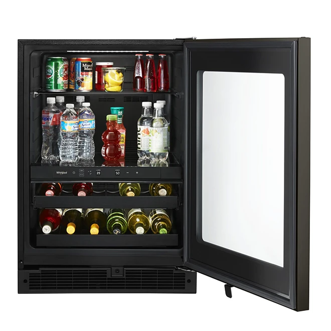Whirlpool(MC) Beverage Center - 24" - Black Stainless Steel Whirlpool(MC) Beverage Center - 24" - Black Stainless Steel -WHIRLPOOL shop 30006375c L