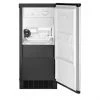 Whirlpool Ice Maker - Clear Ice Technology - 15-in - Stainless Steel - Capacity of 25-lb -WHIRLPOOL shop 30006378b L