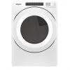 Gas Dryer with Sensor Drying - 7.4 cu. ft. - White -WHIRLPOOL shop 30006400 L