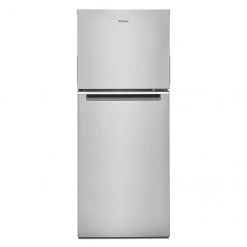 Whirlpool 24-in Stainless Steel Top-Freezer Refrigerator - 11.6 cu ft