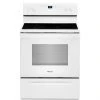 Whirlpool Freestanding Self-Cleaning Electric Oven - Frozen Bake - Fingerprint Resistant - White -WHIRLPOOL shop 30006514 L