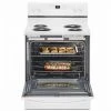 Whirlpool Freestanding Single Oven Electric Range - Self-cleaning - White Finish - Oven Window -WHIRLPOOL shop 30006516b L