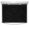 Whirlpool Stainless Steel Electric Range - 5 Burner Ceramic Glass Cooktop - Fingerprint Resistant - 5.3-cu ft -WHIRLPOOL shop 30006519c L