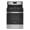 Whirlpool(TM) Gas Range - 4 Burners - 5.0 cu. ft. - 30-in - Stainless Steel 1 Whirlpool(TM) Gas Range - 4 Burners - 5.0 cu. ft. - 30-in - Stainless Steel -WHIRLPOOL shop 30006520 L