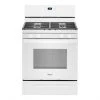 Whirlpool(TM) Gas Range - 4 Burners - 5.0 cu. ft. - 30" - White -WHIRLPOOL shop 30006521 L