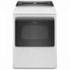 Whirlpool Smart Capable Top Load Gas Dryer - 7.4-cu ft - 27-in - Wrinkle Shield - White -WHIRLPOOL shop 30006528 L