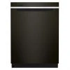 Whirlpool Large-Capacity Built-In Dishwasher with Hidden Controls - 47 dB - 24-in - Black -WHIRLPOOL shop 30006553 L