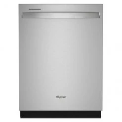 Whirlpool Built-In Dishwasher with Tall Tub and Third Rack - 24-in - Stainless Steel