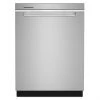 Whirlpool Built-In ENERGY STAR-certified Large Capacity Stainless Steel Tub Dishwasher - 47-dB - 24-in - Stainless Steel -WHIRLPOOL shop 30006559 L