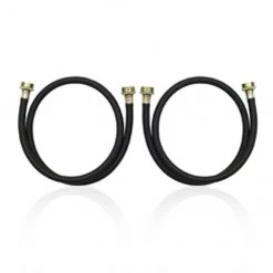 Whirlpool Washer Fill Hoses - 4-ft - PEX - Black - Pack of 2